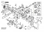 Bosch 0 600 836 803 AKE-40-18-S Chain-Saw Spare Parts